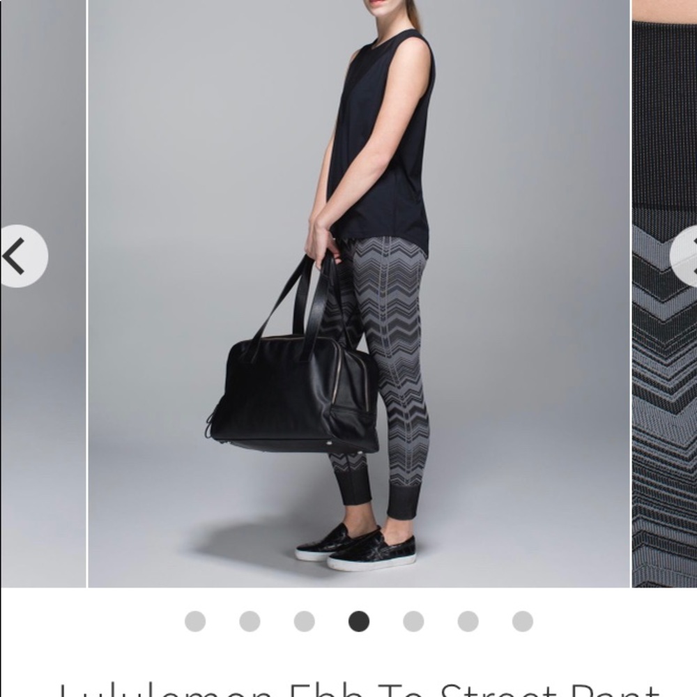 Lululemon Ebb to Street Pant Leggings 2 charcoal